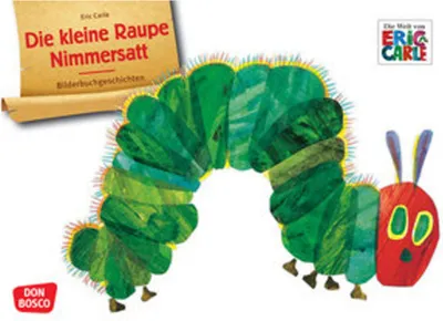 Produktbild von Die kleine Raupe Nimmersatt. Kamishibai Bildkartenset: Entdecken - Erzählen - Begreifen: Bilderbuchgeschichten: Wochentage und Zahlen lernen mit ... f