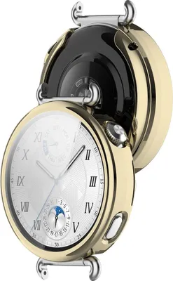 Produktbild von Schutzhülle für Huawei Watch GT6 41 mm, Bizon Case Watch Felipe, Golden