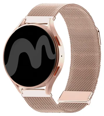 Productafbeelding van imoshion Milanees magnetisch bandje - Universeel 20 mm aansluiting - Rose Gold