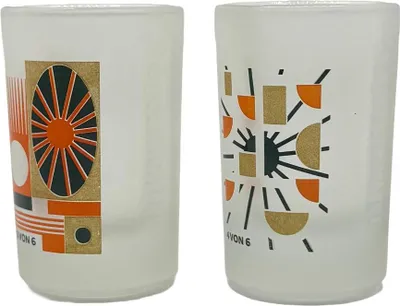 Produktbild von Jägermeister Shotglas-Set „3 von 6“ & „4 von 6“ – Offizielles 2er-Pack in Geschenkbox