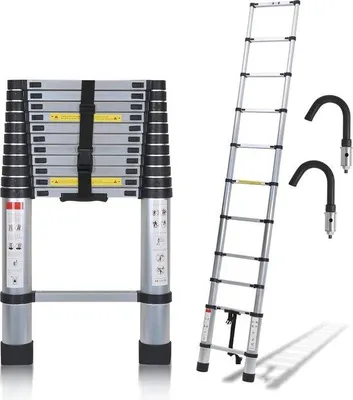 Produktbild von Aluminium Telescoopladder mit Umdrehung