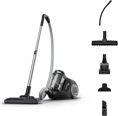 Produktbild von Rowenta Swift Power RO2985EA, 900 W, Zylinder-Vakuum, Trocken, Beutellos, 1,2 l, Schaum