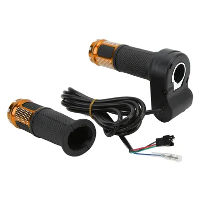 Immagine prodotto di 1 paio di manopole dell'acceleratore a torsione Manopola dell'acceleratore per scooter e bici Controllo della velocità per veicoli elettrici