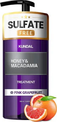Obrázek produktu pro KUNDAL Honey & Macadamia Treatment hydrointenzivn proteinov kra na vlasy Pink Grapefruit 500 ml