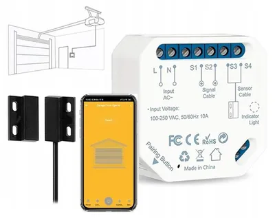 Produktbild von Tuya Smart Life WiFi Garagentor-Steuerung mit Sensor