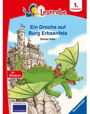 Produktbild von Leserabe - 1. Lesestufe: Ein Drache auf Burg Erbsenfels