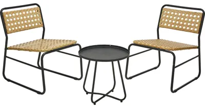 Produktbild von Gartenmöbelset mit Elementen aus Rattan