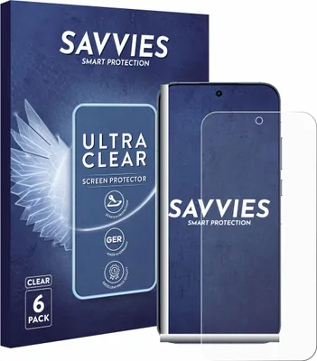 Produktbild von 6x Für realme GT 8 Pro Schutzfolie Savvies Displayschutz Display Schutz Folie Klar Transparent