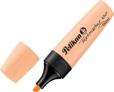 Obrázok produktu pre Pelikan Textmarker 490 Pastel, Softorange, 10 Stück Faltschachtel