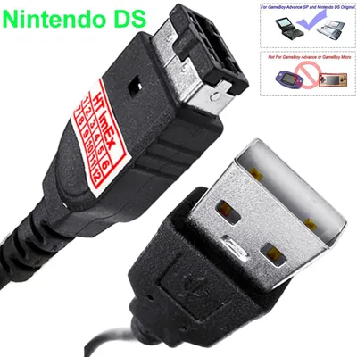 Produktbild von USB Stromkabel Netzkabel für Nintendo DS Gameboy Advance SP 1,2m Ladekabel