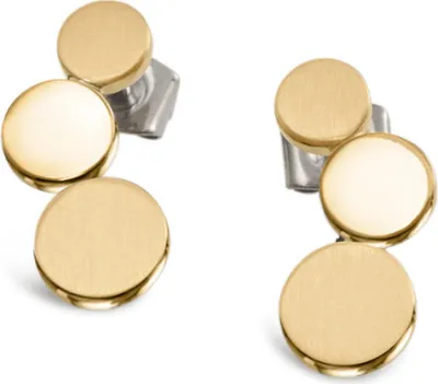 Produktbild von Boccia Damen Ohrstecker 05040-02 Titan goldplattiert