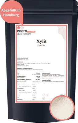 Produktbild von Xylit Granulat (<40 Mesh) – 1kg