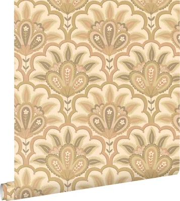 Produktbild von ESTAhome Tapete orientalisches Barockmotiv Sandbeige 50 x 900 cm