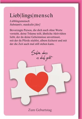 Produktbild von Geburtstag - Glückwunschkarte im Format 11,5 x 17 cm mit Umschlag