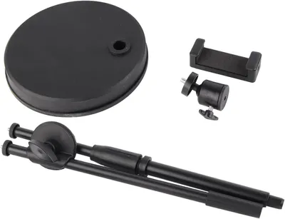 Produktbild von Handystativ mit robuster Basis, 360° verstellbarer Winkel, für Videotelefonie