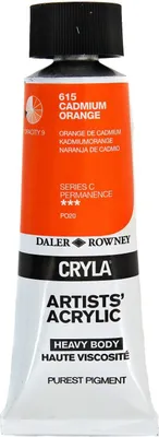 Obrázek produktu pro Daler Rowney Cryla Artists’ Akrylová barva Cadium Orange 75 ml 1 ks