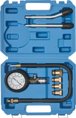 Produktbild von KRAFTPLUS K.286-6296 Kompressionstester Satz für Benzin Motoren Kompressionsprüfer Druck Prüfgerät Öldruck Tester