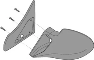 Immagine prodotto di Kit staffe specchietti Race - compatibile per Citroen Xsara (5/96-12/04)