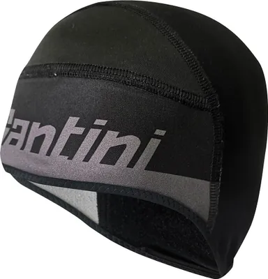 Image de Casquette de vélo Santini - XF - Noir UNI