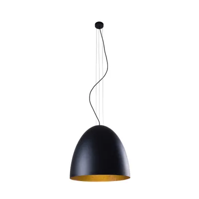 Zdjęcie produktu dla Żyrandol EGG czarno-złoty 5xE27x40W metal wym:300x55x55cm IP20 Nowodvorski Lighting