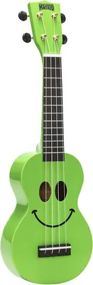 Produktbild von Mahalo U-SMILE Green Sopran Ukulele