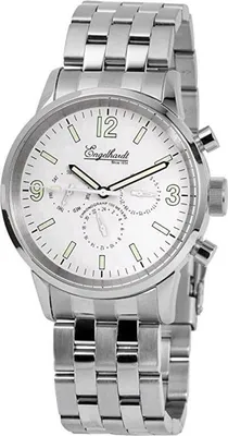 Produktbild von Herren Automatik Armbanduhr Edelstahl Gliederband silberfarben