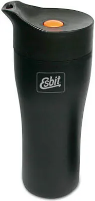 Produktbild von ESBIT Edelstahl Thermobecher 0,375L, Schwarz