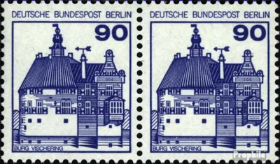 Produktbild von Briefmarken Berlin (West) 1978 Mi 588wP waagerechtes Paar postfrisch Burgen und Schlösser