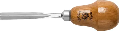 Produktbild von KIRSCHEN Werkzeuge 5639010 | Kerbschnitzbeitel mit Birnenheft Stich 39, gerade & V-förmig - 10mm
