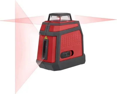 Produktbild von TOOLCRAFT CL18-360 Kreuzlinienlaser selbstnivellierend, inkl. Tasche, inkl. 360° Laser Reichweite (max.): 18 m