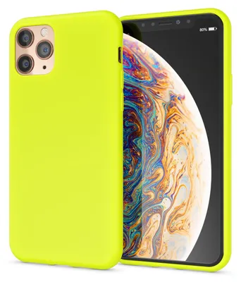 Zdjęcie produktu dla Etui na telefon komórkowy NALIA Neon do iPhone 11 Pro Max, miękkie etui z silikonowym zderzakiem, żółte