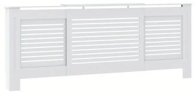 Produktbild von Heizkörperverkleidung - Heizkörperabdeckung - Heizkörperverkleidung - Heizkörperpaneel - Heizkörpergehäuse - Weißes MDF