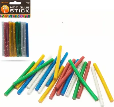 Immagine prodotto di HANDY - Confezioni di ricarica per pistole incollatrici - Cartucce adesive rotonde da 7 mm - lunghe 100 mm - Cartucce adesive per pistola incollatrice OA Handy glue gun