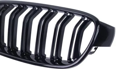 Immagine prodotto di Griglia anteriore sportiva a doppia barra, versione Performance lucida, compatibile con BMW Serie 3 F30 F31 2011-2019