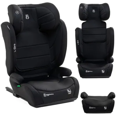 Image de Bebelissimo - i- Giro - 2in1 siège enfant 100-150 cm -ISOFIX i-Size Standard - SPS protection contre les chocs latéraux - black
