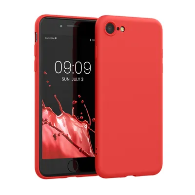 Produktbild von kwmobile Handyhülle für iPhone SE 2022 Hülle / iPhone SE 2020 / iPhone 8 / iPhone 7, für iPhone SE Hülle - Schutzhülle für kabelloses Laden - Case in