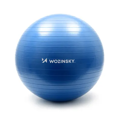 Produktbild von Wozinsky Gymnastikball 65cm Anti Burst Yogaball Fitness