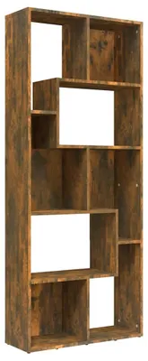 Obrázek produktu pro vidaXL Knihovna Smoked Oak 67x24x161 cm výrobek ze dřeva