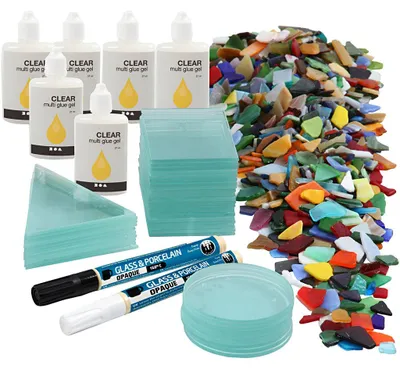 Produktbild von Mosaik-Anhänger, 40 Stck., 1 Set [HOB-97417]