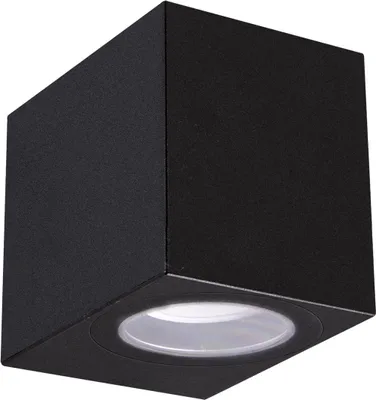 Zdjęcie produktu dla Kinkiet zewnętrzny GAMP czarny 1xGU10x12W tworzywo sztuczne wym:8x6,8x8,9cm IP54 Struhm