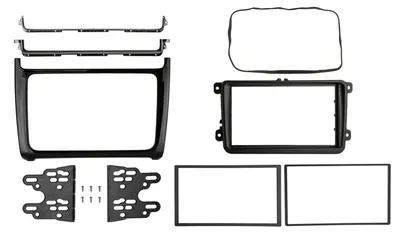 Produktbild von 2-DIN Radioblende VW Polo 04/2014-07/2017 Klavierlack