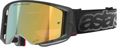 Obrázok produktu pre okuliare SUPERTECH VISION VISTA, ALPINESTARS (čierne, zrkadlové zlaté plexi) 2026