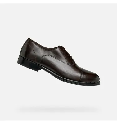 Produktbild von Geox Dunkelbraune Herren-Businessschuhe von Barberigo 41,5