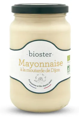 MAJONEZ JAJECZNY Z MUSZTARDĄ DIJON BIO 470 g - BIOSTER