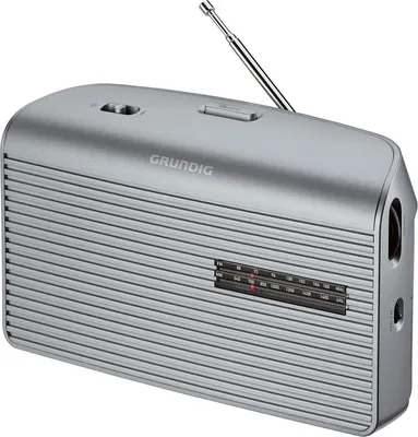 Produktbild von Grundig Music 60 Radio, UKW/MW, Kopfhörer-Ausgang, silber