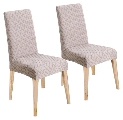Productafbeelding van Stretch Stoelhoes, Verwijderbaar en Wasbaar, Taupe