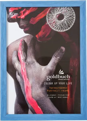 Produktbild von Goldbuch Colour Up Fotorahmen, hellblau-aqua, für 1 Foto im Format 21 x 30 cm