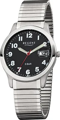 Obrázok produktu pre Regent oceľové pánske hodinky F-895 quartz náramok strieborné D2URF895
