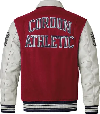 Produktbild von Cordon Sport Herren Lederjacke "Bronx" red M
