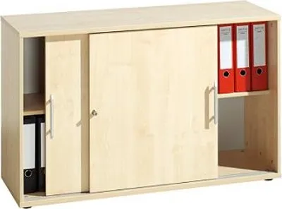 Produktbild von Schiebetürschrank 1752S RE, 2 OH 120 x 40 x 74,8 cm (BxTxH)